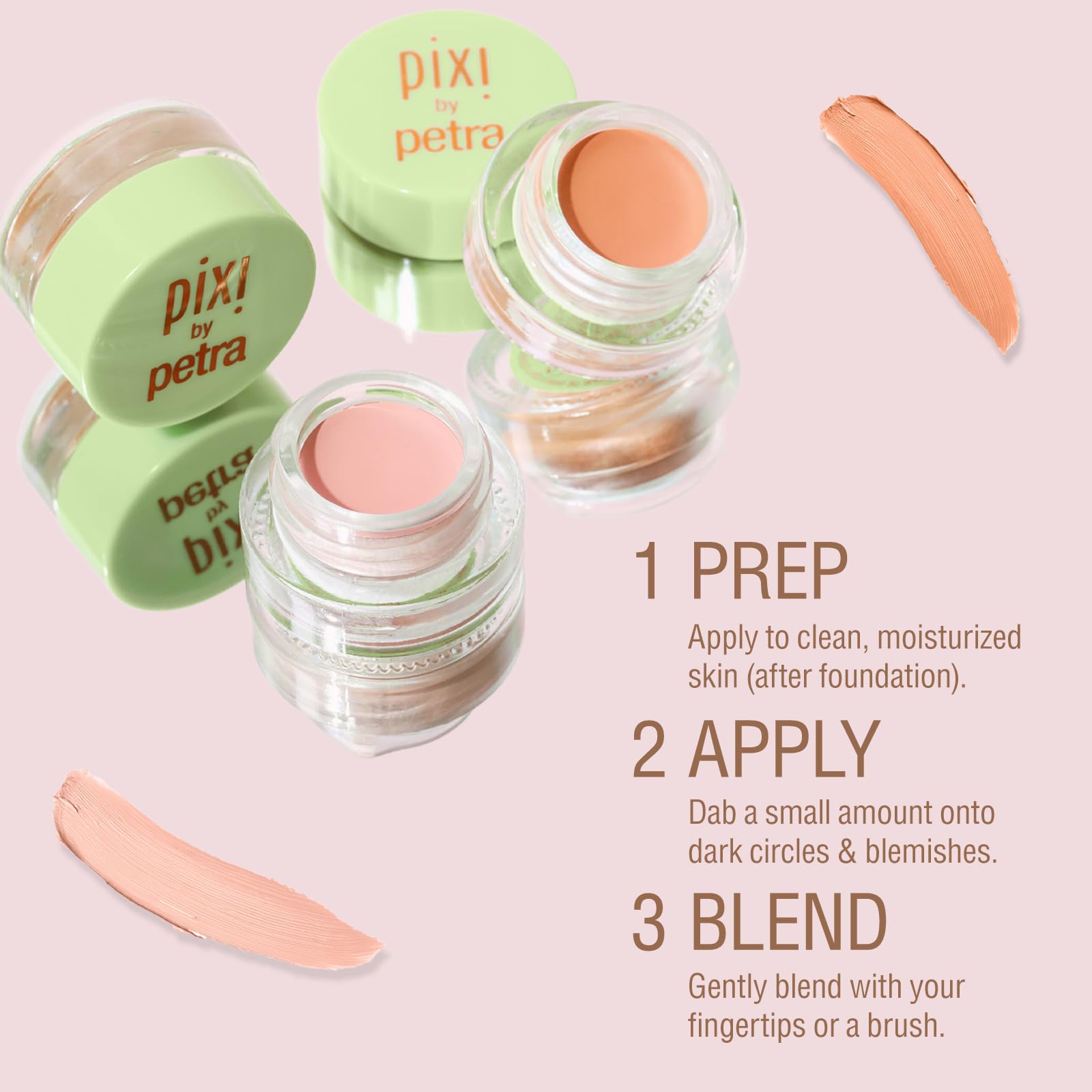 Pixi Beauty Correction Concentrate - Awakening Apricot, Under Eye Colour Corrector, Illuminating Concealer, 0.1 Fl Oz - Image 5