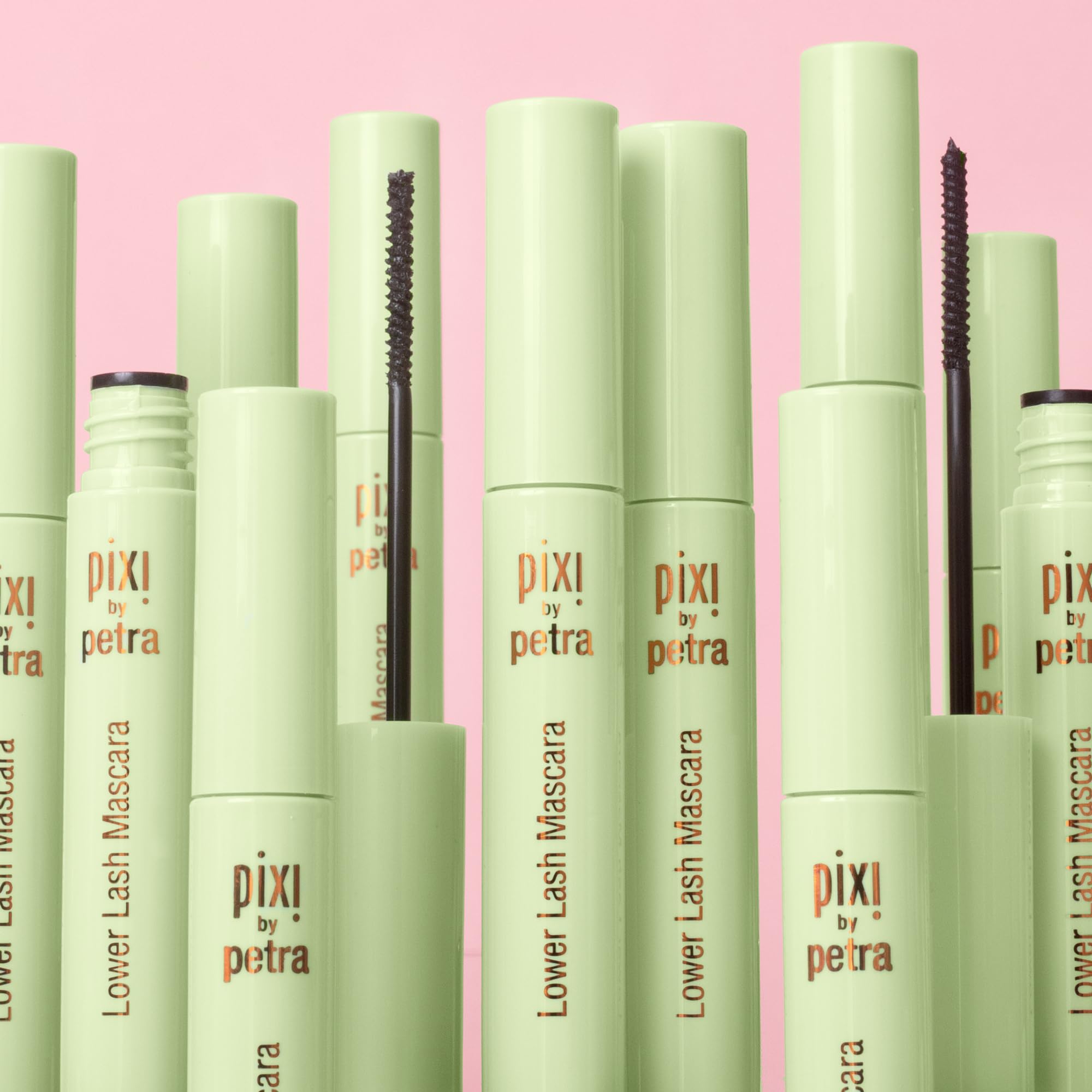 Pixi Beauty Lower Lash Mascara, Water-Resistant Formula, Slim Brush with Short Bristles, Vitamin E & Panthenol for Lashes, 3.2ml 0.11fl oz - Image 7
