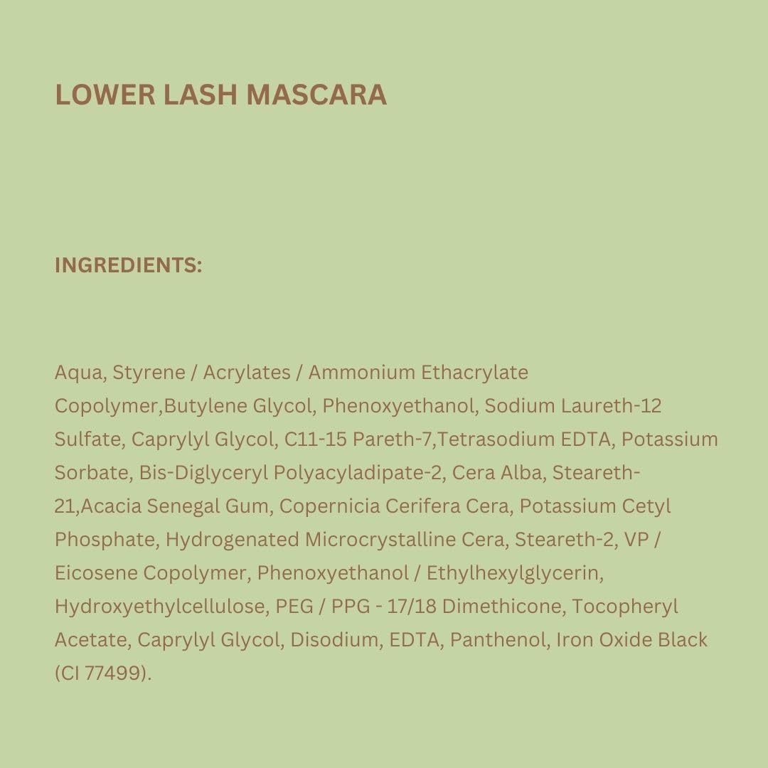 Pixi Beauty Lower Lash Mascara, Water-Resistant Formula, Slim Brush with Short Bristles, Vitamin E & Panthenol for Lashes, 3.2ml 0.11fl oz - Image 8