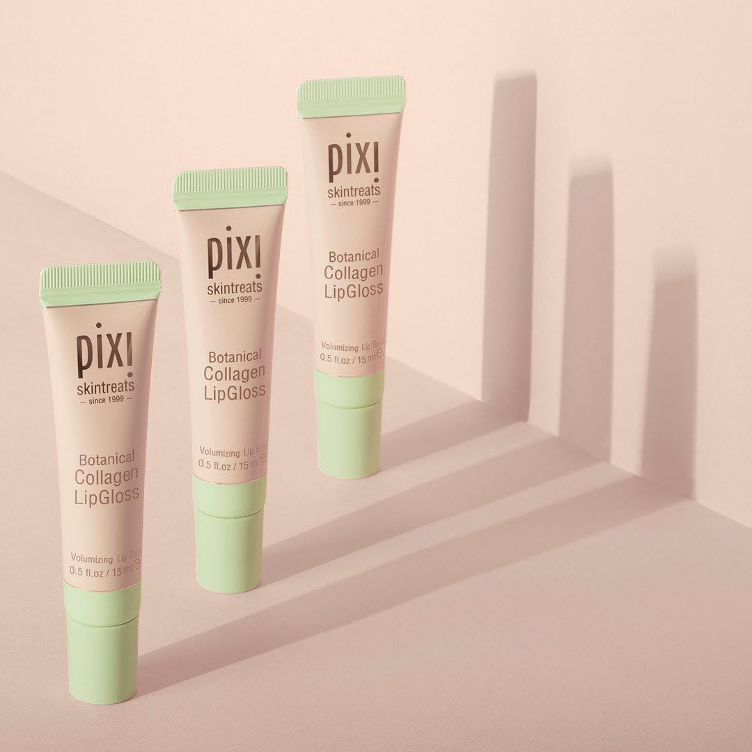Pixi Botanical Collagen Lip Gloss | Nourishing and High Shine | 0.5 fl oz / 15 ml - Image 6