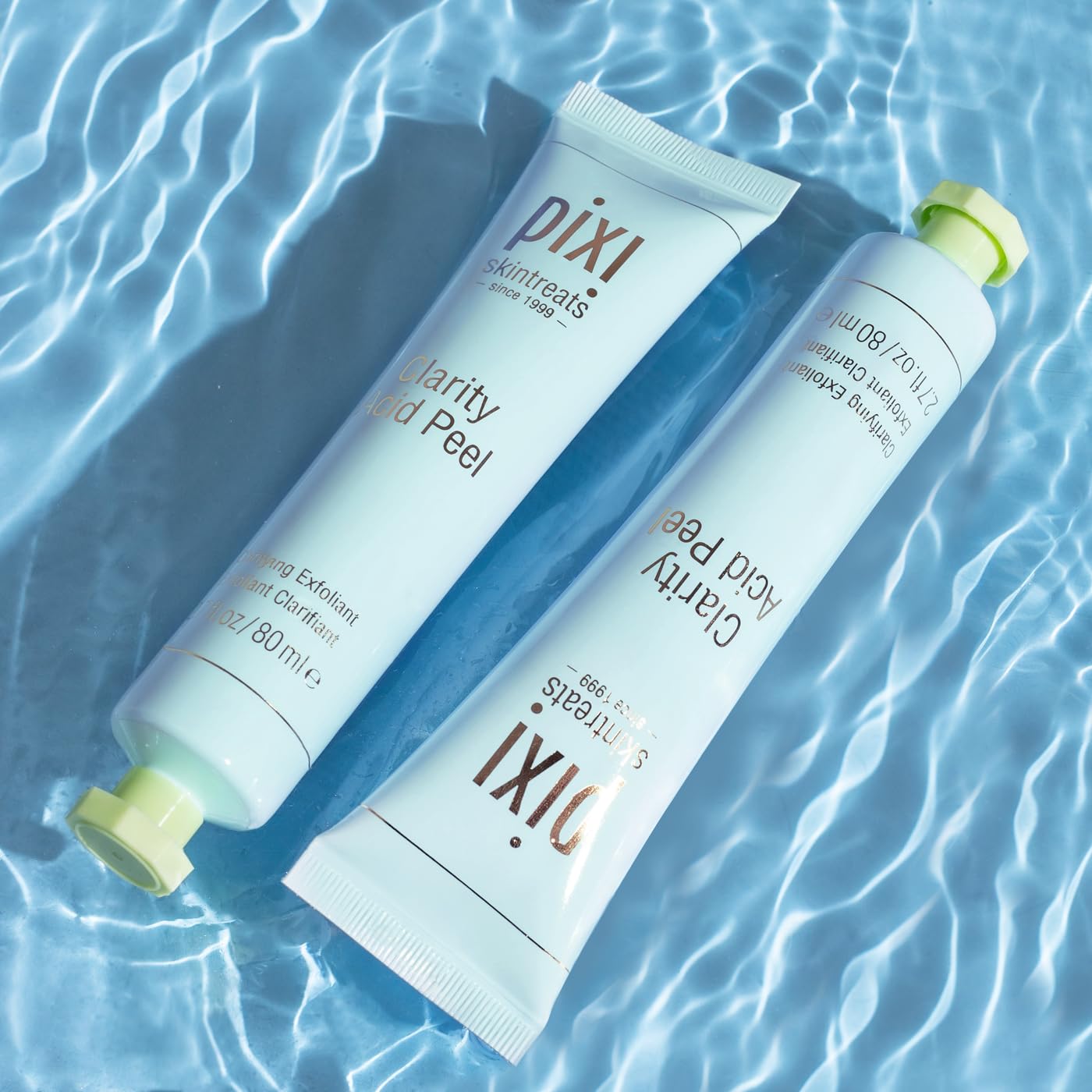 Pixi Clarity Acid Peel | Gentle Exfoliator with AHA, BHA & Probiotics | Purifies, Hydrates & Minimizes the Appearance of Pores | 2.7 fl oz/80 ml - Image 6