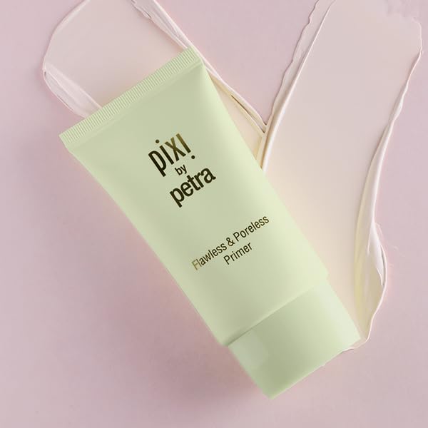 Pixi Flawless & Poreless Primer | Seamless, Pore-Minimizing Face Primer | Oil-Free, Hydrating & Shine Controlling | 1.01 fl oz/30 ml - Image 5
