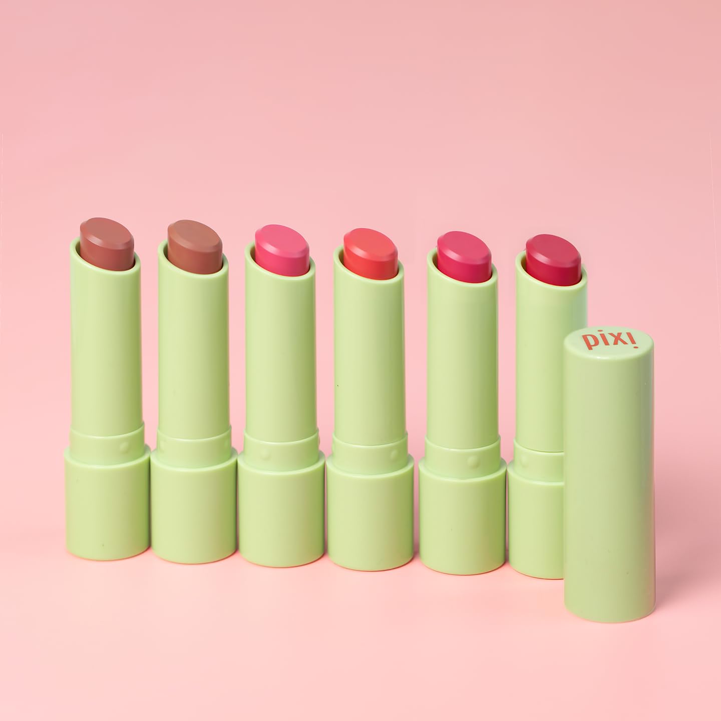 Pixi NaturelleLip | Hydrating Demi-Matte Lipstick with Sunflower Oil, Jojoba & Vitamin E | Natural Finish & Comfortable All-day Wear | Primrose | 0.1 oz/3.4 g - Image 3